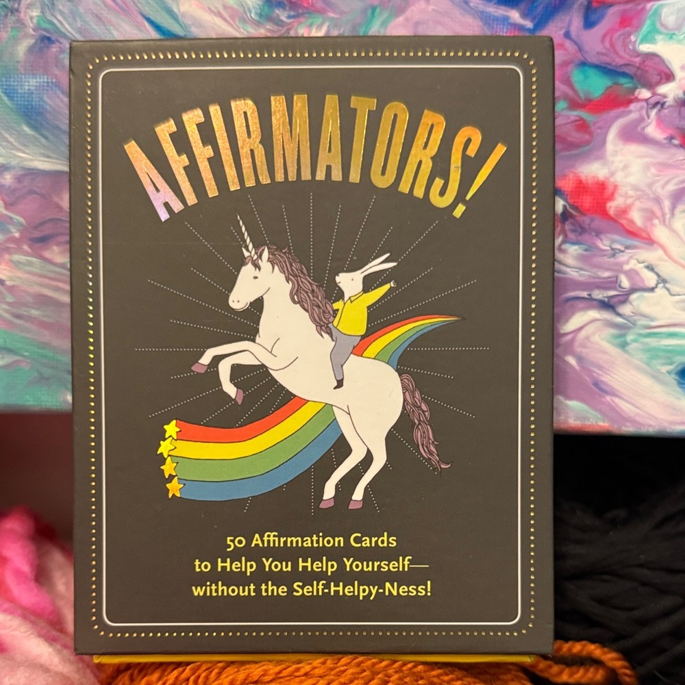 Affirmators! Knock Knock Inspirational Card Set